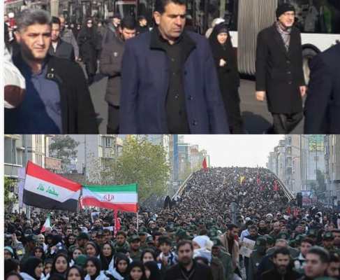 وحدت در عین کثرت، حضور دکتر بابایی کارنامی در مراسم تشییع پیکر شهید حاج قاسم سلیمانی