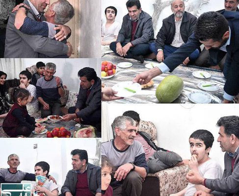 شب یلدای دکتر بابایی کارنامی در جمع خانواده باقریان