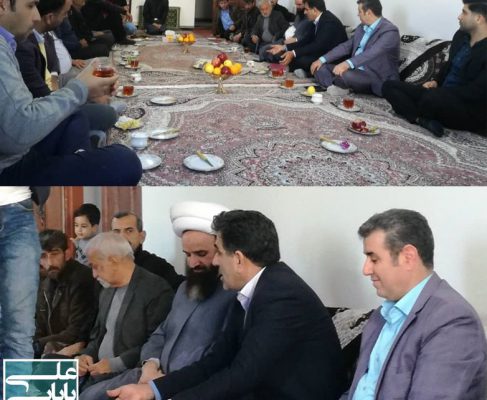 نشست صمیمی دکتر بابایی کارنامی با مردم شهر فریم