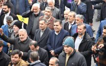 حضــــور دکتر علی بابایی‌ کارنامی نماینـــده مــــردم شریف ســـاری و مـــیاندورود در مـــــجلس شـــورای اســـلامی در جشن‌پیروزی انقلاب در ۲۲ بهمن همراه مردم ولایتمدار ساری