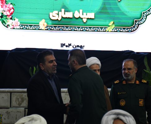 حضور دکتر علی بابایی کارنامی  نماینده مردم شریف شهرستان‌های ساری و میاندرود در مجلس شورای اسلامی ، در در مراسـم تکـریم و مـعارفه فرمانده جدید سـپـا ه ساری