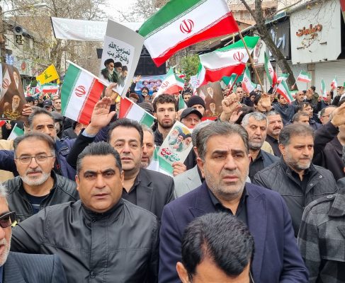 راهپیمایی باشکوه روز قدس در شهرستان ساری با حضور دکتر بابایی کارنامی نماینده مردم در مجلس شورای اسلامی