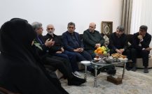 دکتر بابایی کارنامی در دیدار با خانواده شهید شعبان‌نژاد در محمودآباد: ۳۴ شهید و جانباز بهزیستی در جنگ ۴۰ روزه