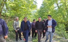 بازدید دکتر بابایی کارنامی از منطقه کوهدشت میاندورود به اتفاق فرماندار میاندورود