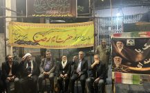 حضور دکتر بابایی کارنامی در اجتماع مردمی بابلی‌ها در شهر گلیا