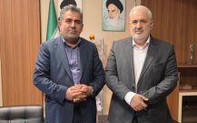 دیدار دکتر بابایی کارنامی با وزیر نیرو