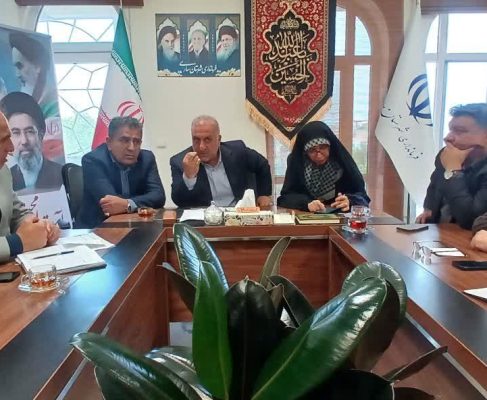 جلسه رفع موانع پروژه فاز ۲ ملل ساری با حضور دکتر بابایی کارنامی