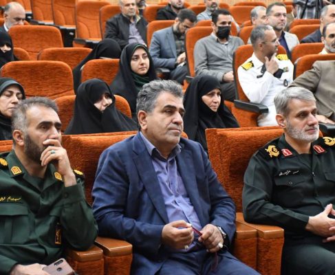 حضور دکتر بابایی کارنامی در آئین تودیع و معارفه مدیرکل حفظ آثار، نشر ارزش‌های دفاع مقدس و مقاومت مازندران
