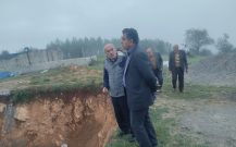 بازدید دکتر بابایی کارنامی از پروژه آبرسانی روستای پرکوه