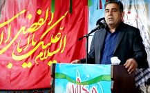 مراسم چهلمین شب شهادت شهید زمانی با سخنرانی بابایی کارنامی