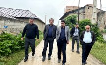 بازدید دکتر بابایی کارنامی از روستای پیله کوه