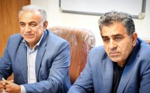 نشست دکتر بابایی کارنامی و اعضای کانون بازنشستگان و و مستمری بگیران تامین اجتماعی ساری