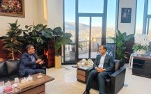 دیدار دکتر بابایی کارنامی با رئیس کل بیمه مرکزی جمهوری اسلامی ایران