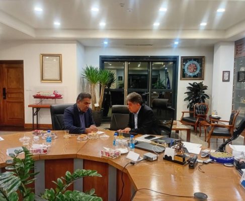 دیدار دکتر بابایی کارنامی با معاون وزیر و رئیس سازمان بنادر و دریانوردی کشور