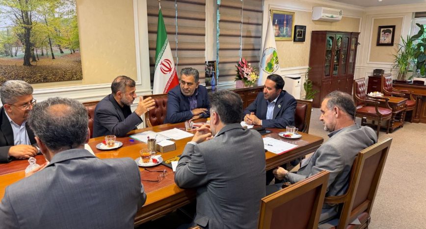 دیدار دکتر بابایی کارنامی با رئیس سازمان منابع طبیعی و آبخیزداری کشور