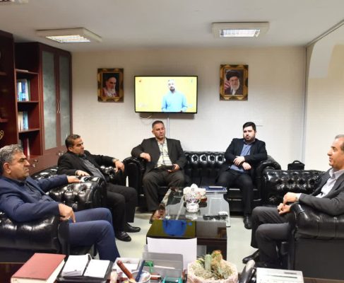 دیدار دکتر بابایی کارنامی با مدیرکل غله و خدمات بازرگانی مازندران