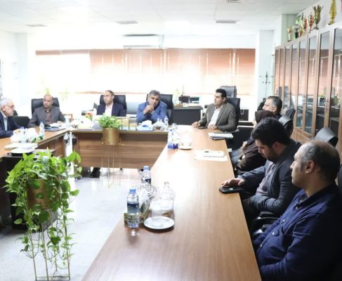 جلسه هیات رئیسه دانشگاه علوم کشاورزی و منابع طبیعی ساری با دکتر بابایی کارنامی